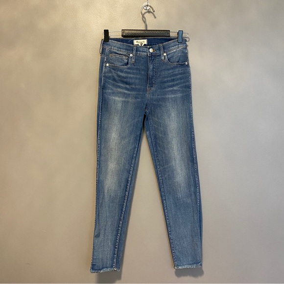MADEWELL Stove piped Jeans, Raw hem, 28" Tall fit, 28" inseam. NWOT - Picture 2 of 6